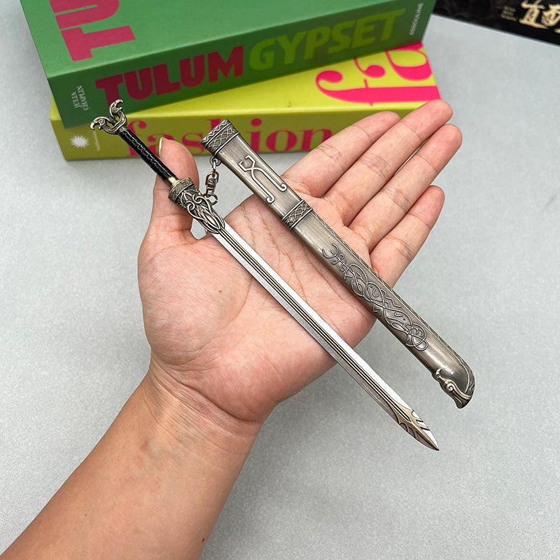 God of War Ragnarok Thrungva Replica - Freya's Sparrow's Bite Sword | Vanir Goddess Vengeance Weapon Art - BlacksmithSONG