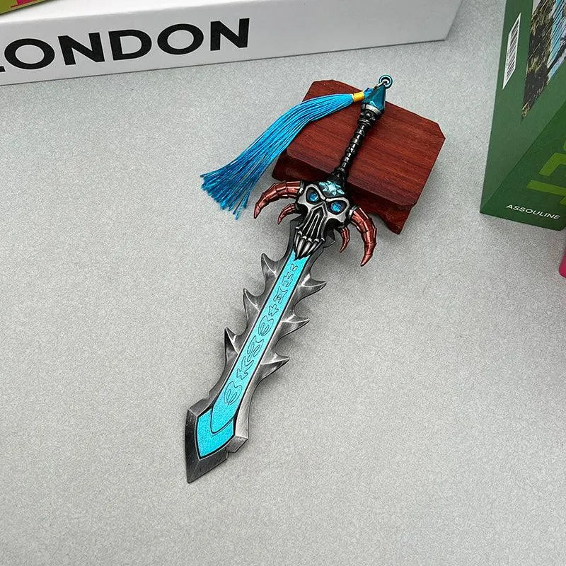 Slayer of the Lifeless Replica | World of Warcraft Sword | 1:6 Scale Metal Collectible | BlacksmithSONG - BlacksmithSONG