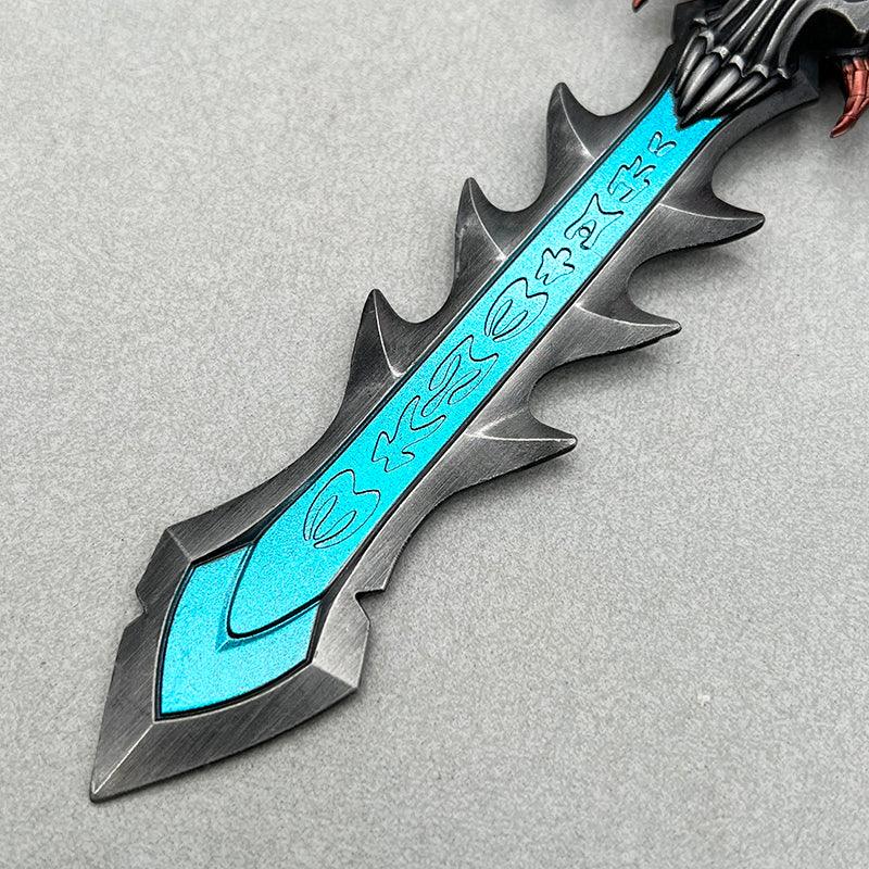 WoW Classic Slayer of the Lifeless Replica - Gothik's Naxxramas Weapon | Scourge Invasion Undead Slayer Art - BlacksmithSONG