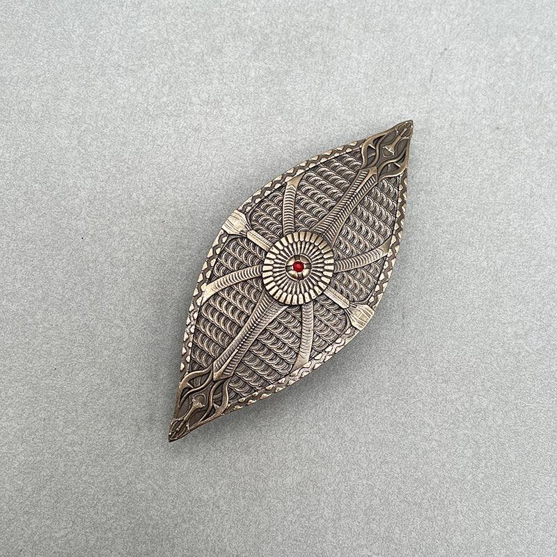 God of War Dauntless Shield 1:6 Aircraft-Grade Zinc Alloy Replica - Spartan Battle Texture, Hardcore Fan Collection, No Assembly Required (Limited Stock) - BlacksmithSONG