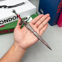 Flametongue Replica | Final Fantasy 16 Metal Sword | 1:6 Scale Collectible | BlacksmithSONG - BlacksmithSONG