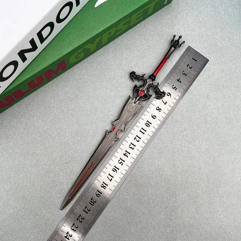 Flametongue Replica | Final Fantasy 16 Metal Sword | 1:6 Scale Collectible | BlacksmithSONG - BlacksmithSONG