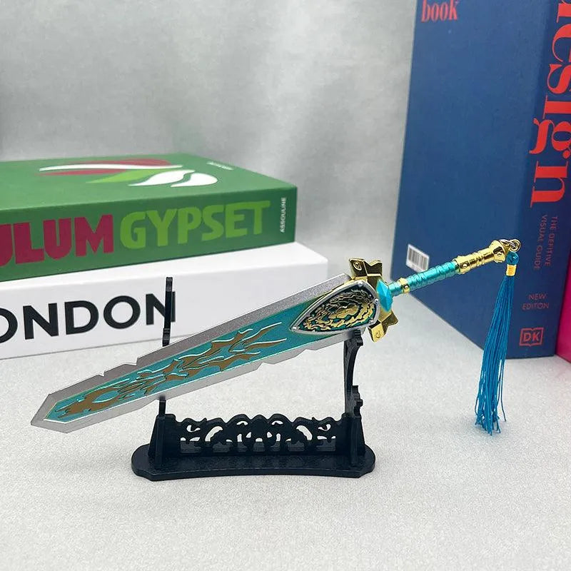 Grand Marshal's Claymore Replica | World of Warcraft Sword | 1:6 Scale Metal Collectible | BlacksmithSONG - BlacksmithSONG