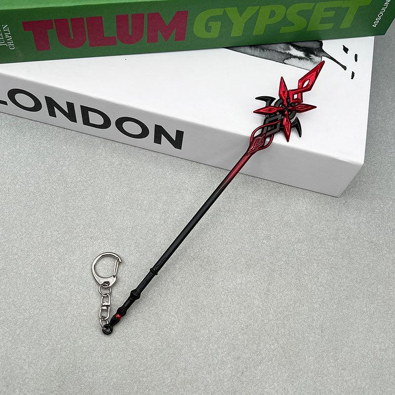 Genshin Impact Crimson Moon's Semblance Polearm - Arlecchino's Elegant Spear | Fontaine Region Inspired Weapon Art - BlacksmithSONG
