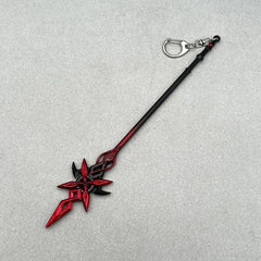 Crimson Moon's Semblance Replica | Genshin Impact Spear | Metal Collectible | BlacksmithSONG - BlacksmithSONG