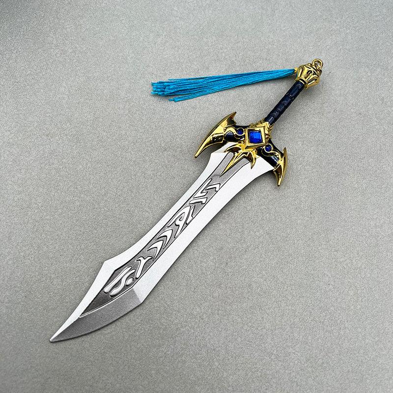 WoW Classic Quel'Serrar Sword Replica - Onyxia Raid Trophy & Red Dragonflight Legacy Display Art - BlacksmithSONG