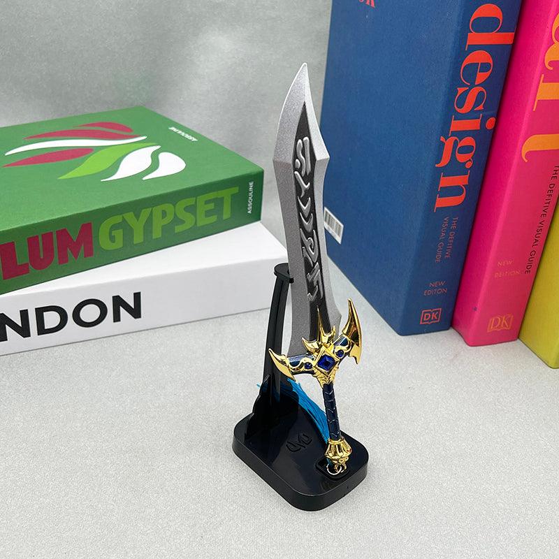 WoW Classic Quel'Serrar Sword Replica - Onyxia Raid Trophy & Red Dragonflight Legacy Display Art - BlacksmithSONG