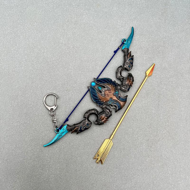 Thori'dal the Stars' Fury Replica - Kil'jaeden's Sunwell Legend | World of Warcraft Epic Bow Display Sculpture - BlacksmithSONG