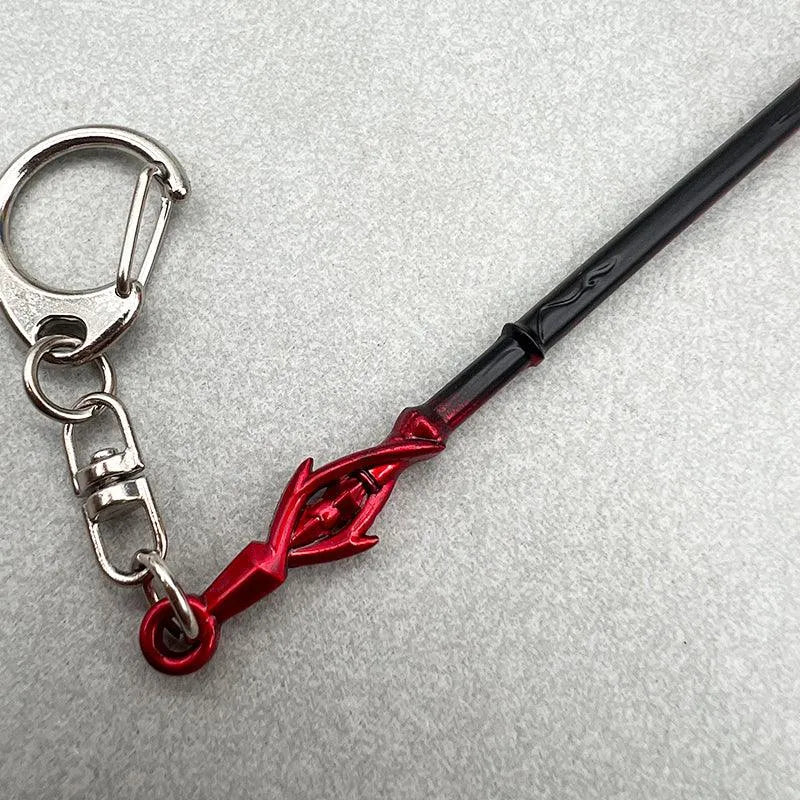 Arlecchino Scythe Replica | Genshin Impact Metal Weapon | Collectible | BlacksmithSONG - BlacksmithSONG