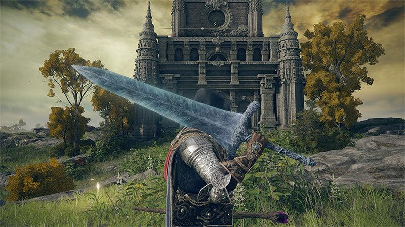 Elden Ring Dark Moon Greatsword Zinc Alloy Model - Ranni the Witch's Legendary Weapon | Multi-Layer Enamel Finish Display Art - BlacksmithSONG