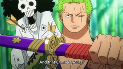 Enma Katana Replica | Zoro One Piece Metal Sword | 1:6 Scale Collectible | BlacksmithSONG - BlacksmithSONG