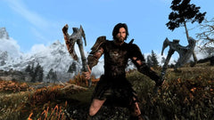 Okin Skyrim Axe Replica | 1:6 Scale | Elder Scrolls V Metal Collectible | BlacksmithSONG - BlacksmithSONG