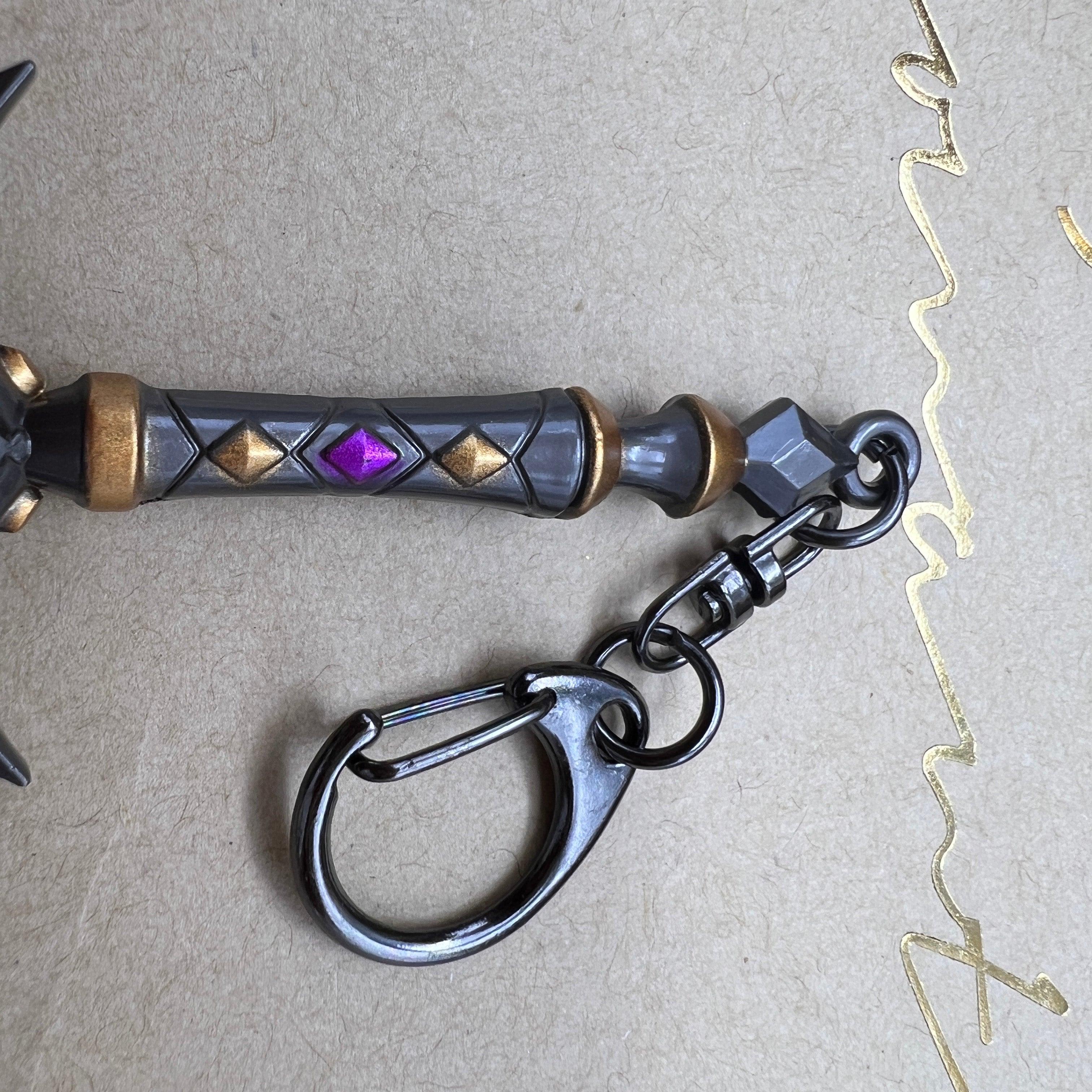 Genshin Impact Festering Desire Sword 1:6 Zinc Alloy Die-Cast - Albedo's Corrosion Energy Blade, Dragonspine Battle-Ready Texture, Anime Weapon Replica - BlacksmithSONG