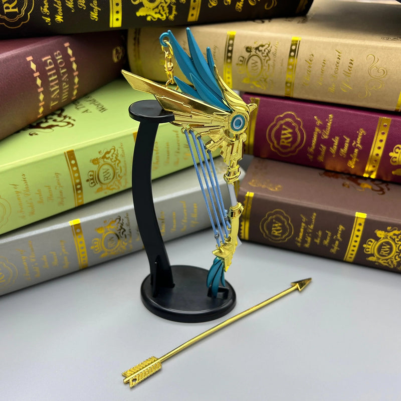 Skyward Harp Replica | Genshin Impact Metal Bow | 1:6 Scale Collectible | BlacksmithSONG - BlacksmithSONG