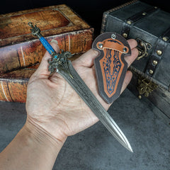 Lion's Fang Sword Replica & Shield | King Llane Wrynn WoW Weapon 1:6