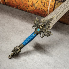 Lion's Fang Sword Replica & Shield | King Llane Wrynn WoW Weapon 1:6