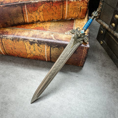 Lion's Fang Sword Replica & Shield | King Llane Wrynn WoW Weapon 1:6