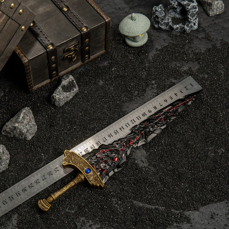 Stats check: Approx 30cm. Solid metal, solid quality. ??