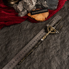 Mohgwyn's Sacred Spear Elden Ring Metal Replica | BlacksmithSONG Collectible