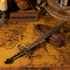 Sword of Night and Flame Replica | Elden Ring Legendary Weapon | 30cm Model