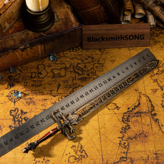 Sword of Night and Flame Replica | Elden Ring Legendary Weapon | 30cm Model