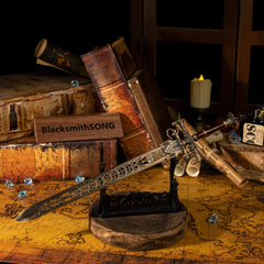 Sword of Night and Flame Replica | Elden Ring Legendary Weapon | 30cm Model