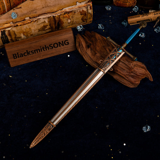 Carian Knight's Sword Replica | Elden Ring Glintstone Weapon | 30cm Model