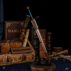 Carian Knight's Sword Replica | Elden Ring Glintstone Weapon | 30cm Model