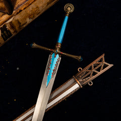 Carian Knight's Sword Replica | Elden Ring Glintstone Weapon | 30cm Model
