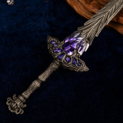 Lazuli Glintstone Sword Replica | Elden Ring Sorcerer Weapon | 30cm Model