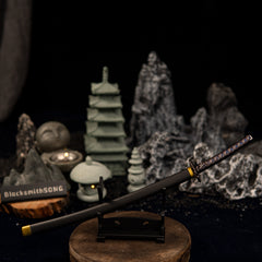 Réplica de la katana Star Shadow de Elden Ring - Hoja de inspiración samurái | Filo con recubrimiento electrostático y esmalte multicapa artesanal