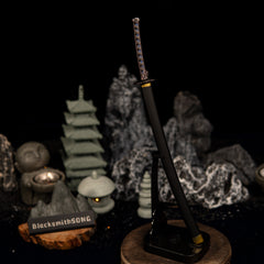Réplica de la katana Star Shadow de Elden Ring - Hoja de inspiración samurái | Filo con recubrimiento electrostático y esmalte multicapa artesanal