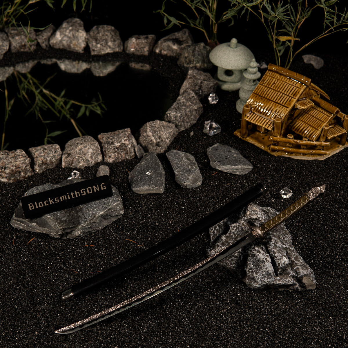 Moonveil Katana Replica | Elden Ring Magical Weapon | 1:6 Scale Model