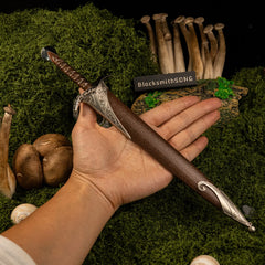 Sting Sword Replica - The Hobbit's Blade - 30cm Zinc Alloy - Heavyweight Bilbo & Frodo Prop