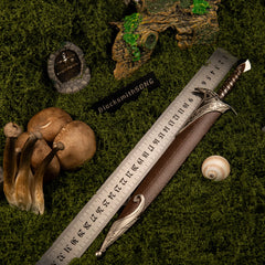 Sting Sword Replica - The Hobbit's Blade - 30cm Zinc Alloy - Heavyweight Bilbo & Frodo Prop