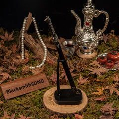 Réplica de la espada de Thranduil - Espada de doble filo del Rey Elfo de ESDLA a escala 1:6 | Diseño de la Armería Real del Bosque Negro | Exhibición artística en aleación de zinc para fans de los elfos silvanos