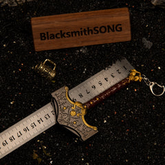 Mjolnir Replica - God of War Thor’s Hammer - 13cm Heavyweight Metal - Ragnarok Collector's Edition