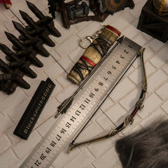 Aesir Bow replica — size chart, 18cm / 7.1 inches.