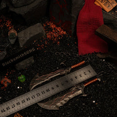 Blades of Chaos replica — size chart, 13cm / 5.1 inches.