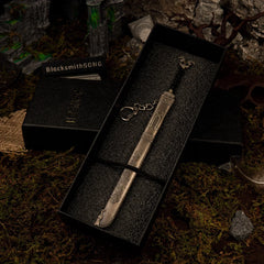 Thrungva replica — in its foam-lined gift box.