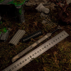 Thrungva replica — size chart, 22cm / 8.7 inches.