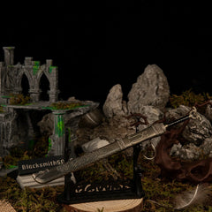 Thrungva replica — displayed on the large stand.