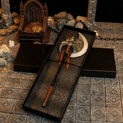 Axe of Godfrey replica — in its foam-lined gift box.