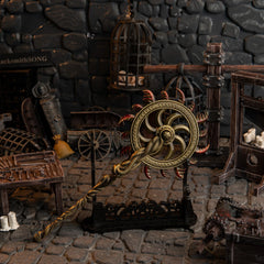 Ghiza's Wheel replica — displayed on the large stand.