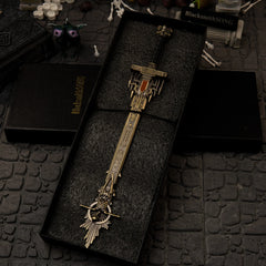 Golden Epitaph replica — in its foam-lined gift box.
