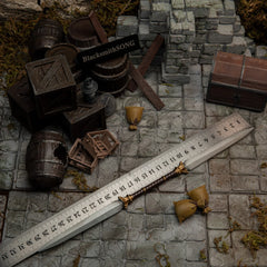 Twinblade replica — size chart in cm and inches(30cm).