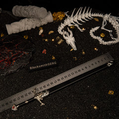 Blackfyre replica — size chart, 30cm / 11.8 inches.