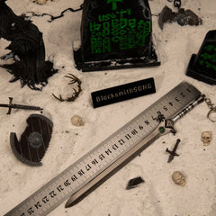 Skofnung replica — size chart, 22cm / 8.7 inches.