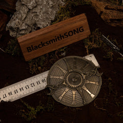 Guardian Shield replica — size chart, 10cm / 3.9 inches.
