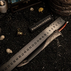 Orcrist replica — size chart, 21cm / 8.3 inches.
